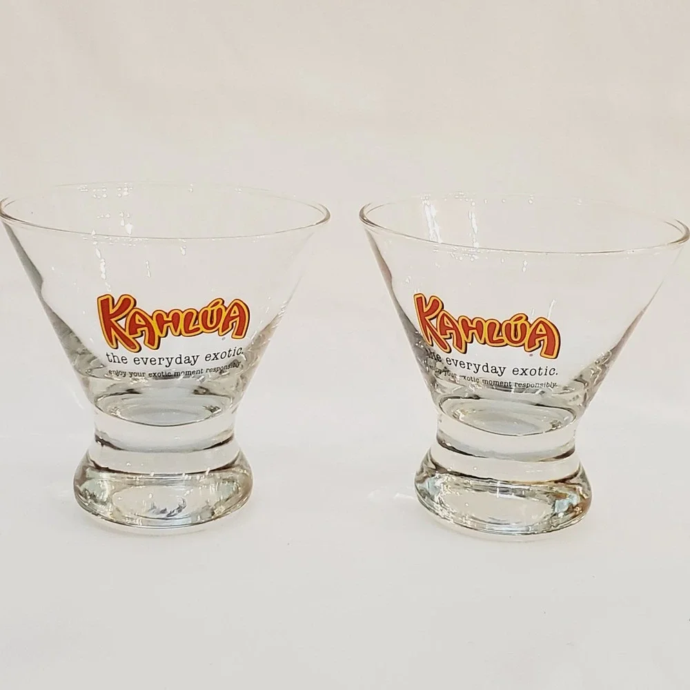 Kahlua Cocktail Glasses Set Of 2‎ Barware